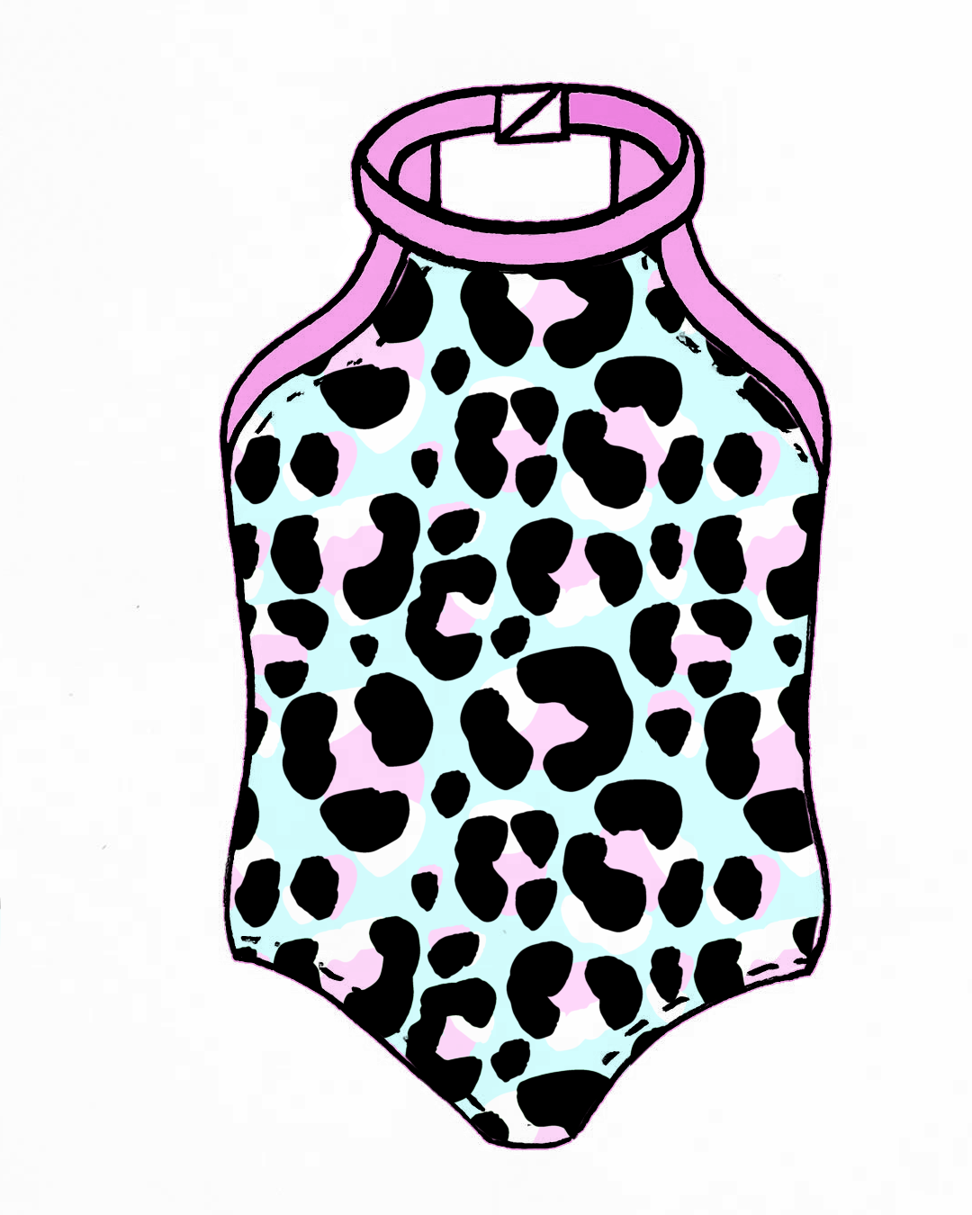 Chunky Leopard- Halter