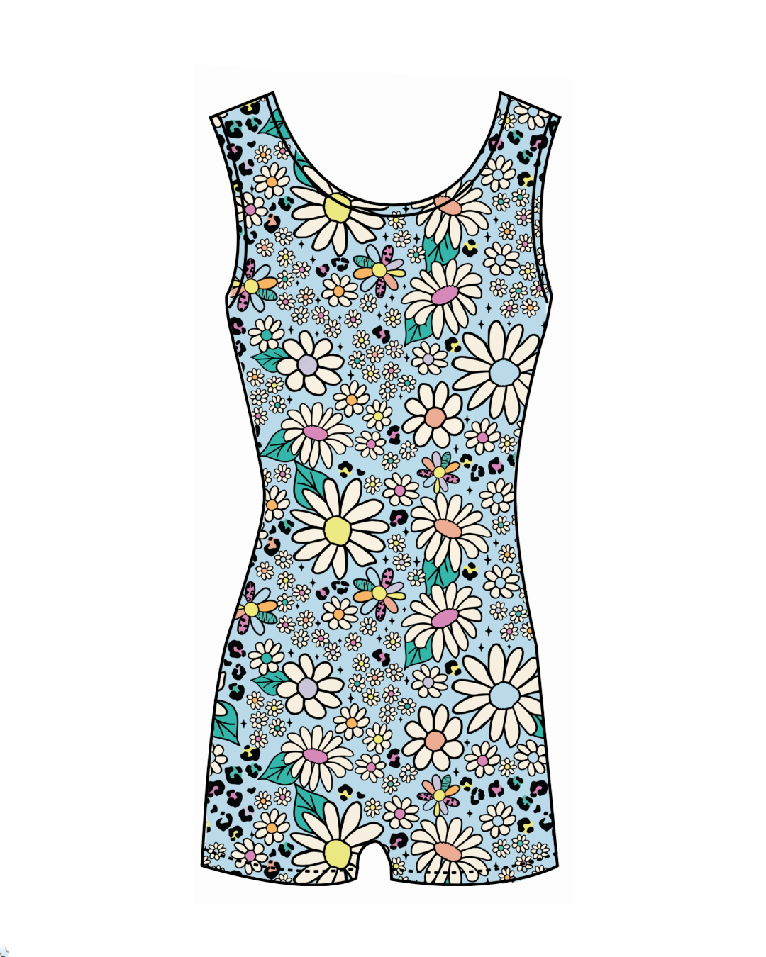Daisy Fields -Unitard