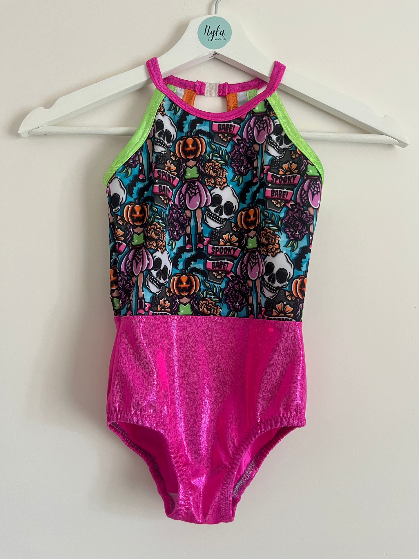 SIZE 6 - Spooky Babe Neon - HALTER