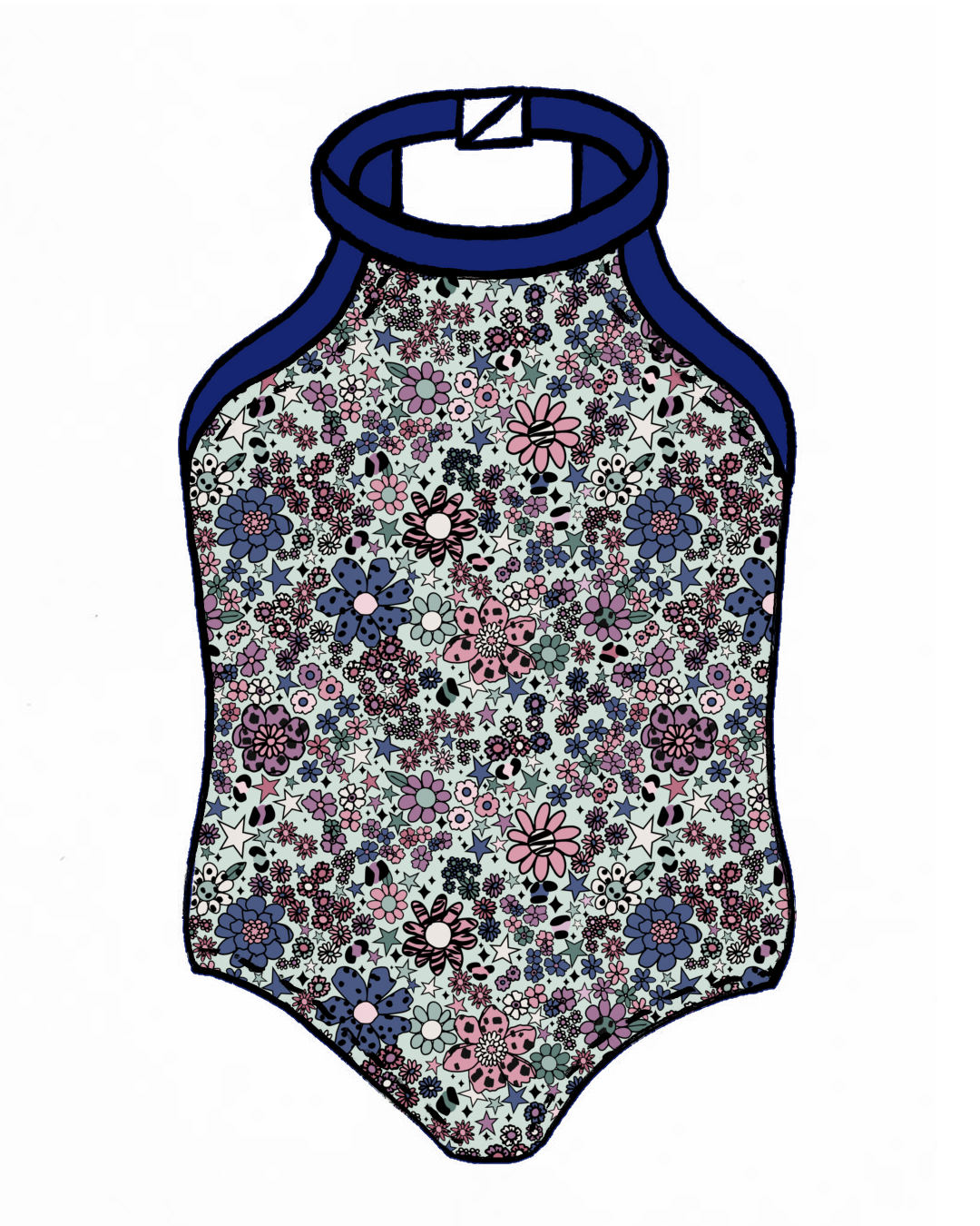 Stellar Garden- Halter