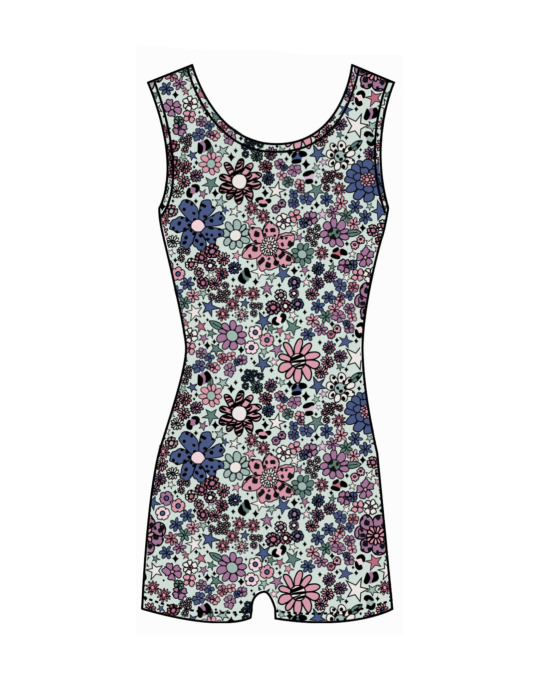 Stellar Garden -Unitard