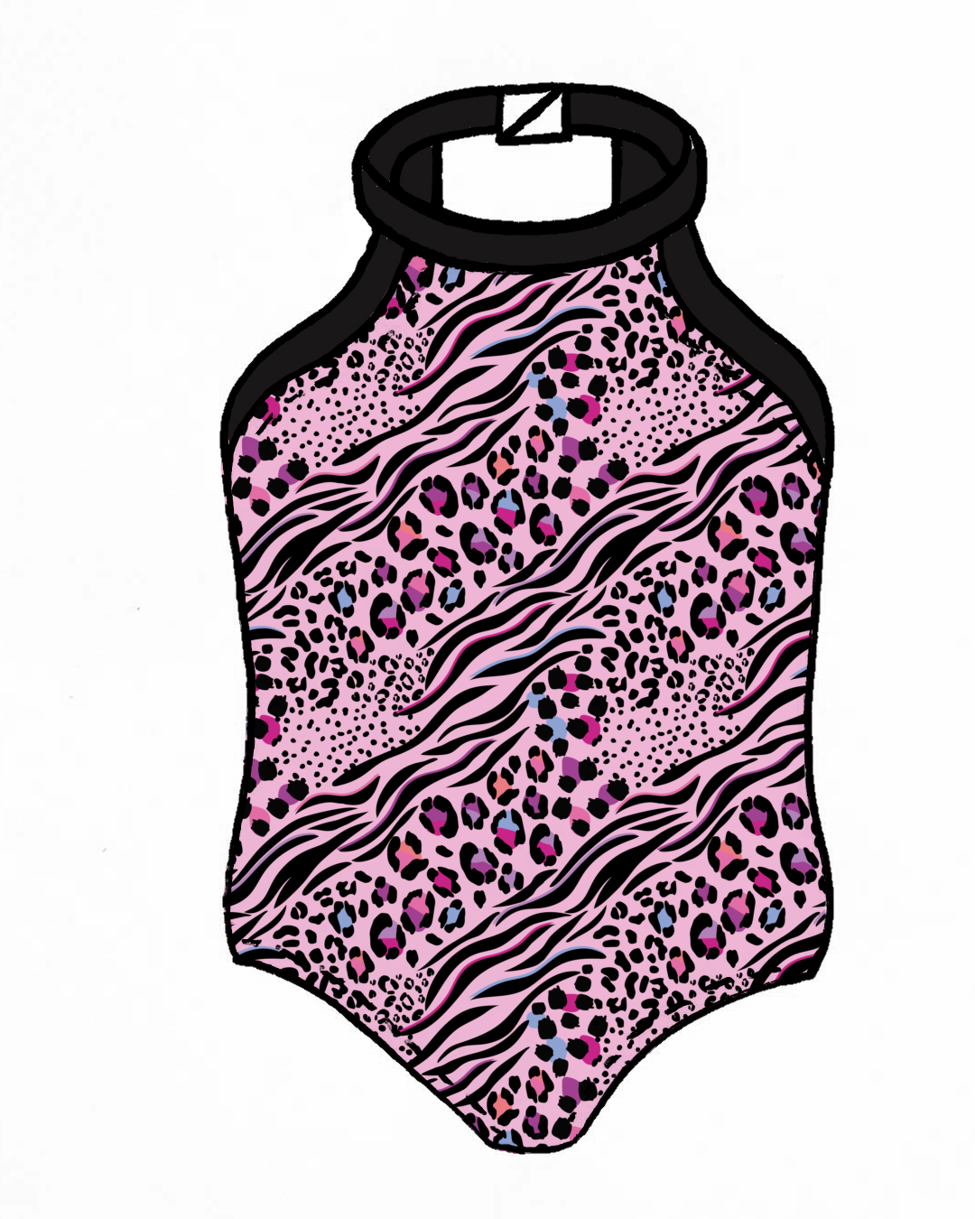 PINK Mixed Animal- Halter