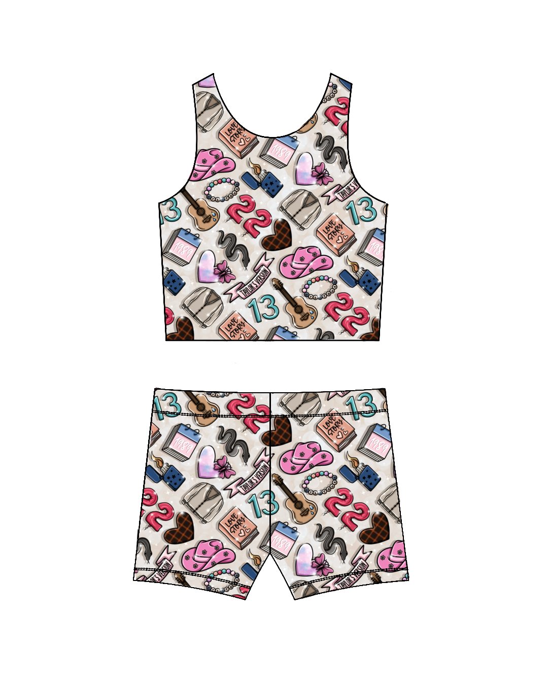Swiftie-Crop Set