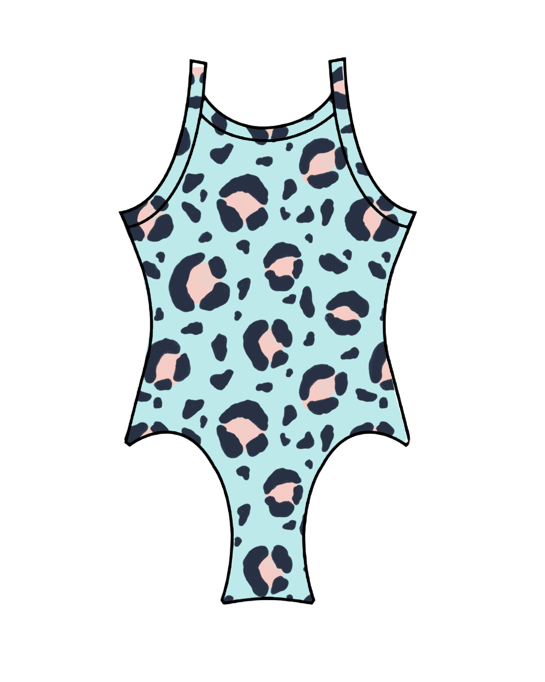 Sherbet Leopard - Cami