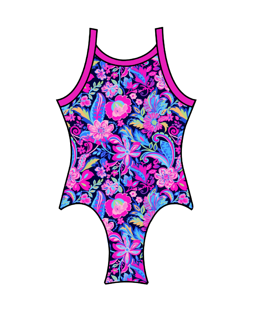 Midnight Bloom - Cami