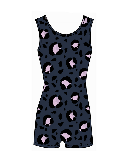 Night Leopard-Unitard