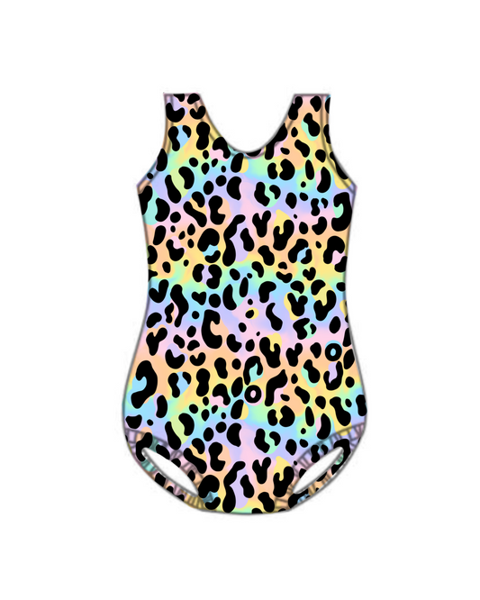 Rainbow Leopard - Sleeveless