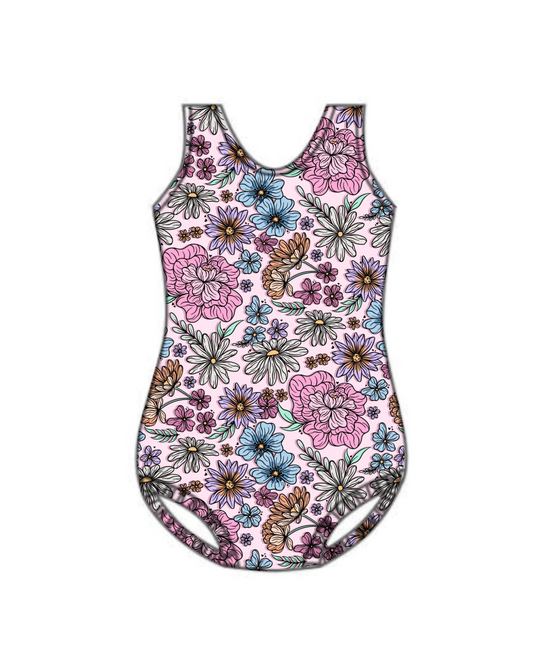 Vintage Floral - Sleeveless