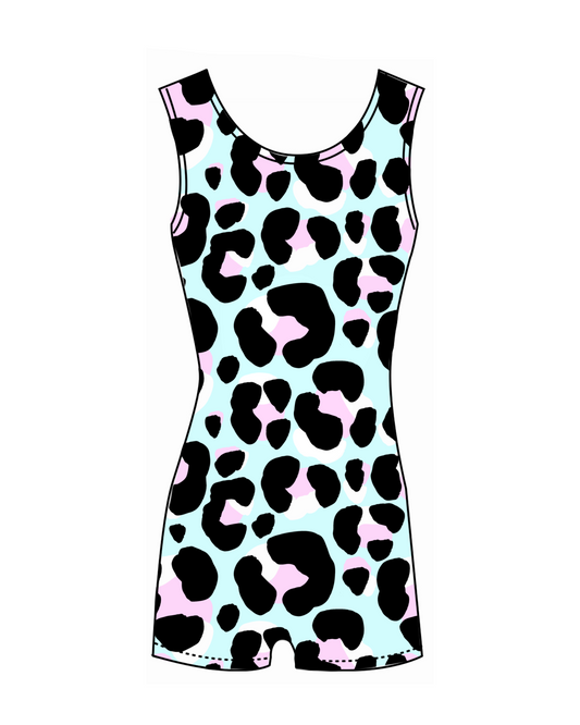Chunky Leopard-Unitard