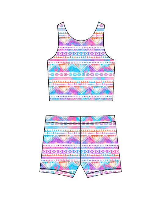 Tribal -Crop Set