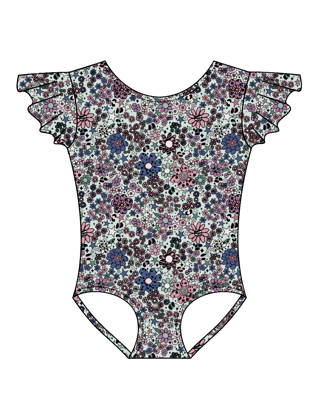 Stellar Garden - Flutter Sleeve
