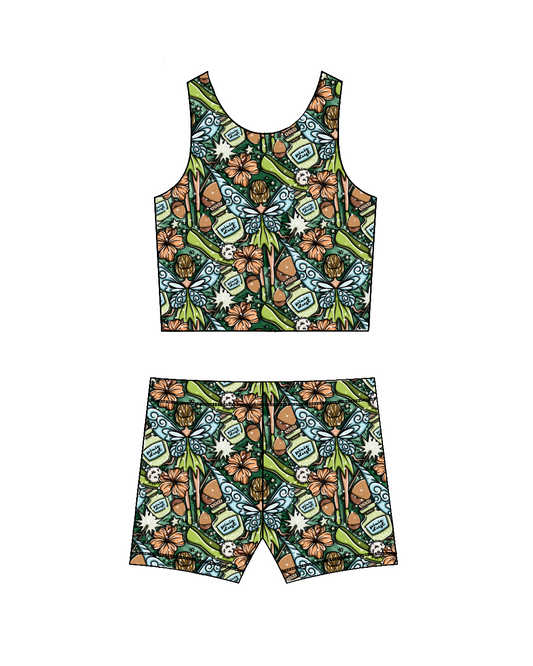 Faith, Trust & Pixie Dust-Crop Set