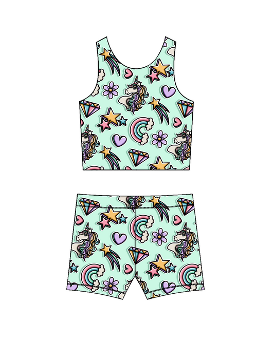 Unicorn Magic-Crop Set