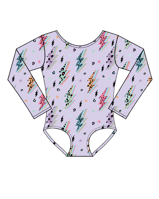 Pastel Bolts -Long Sleeve