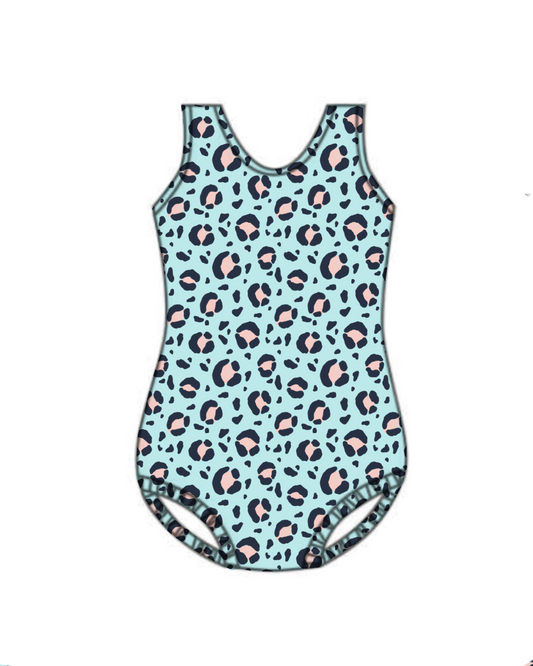 Sherbet Leopard -Sleeveless